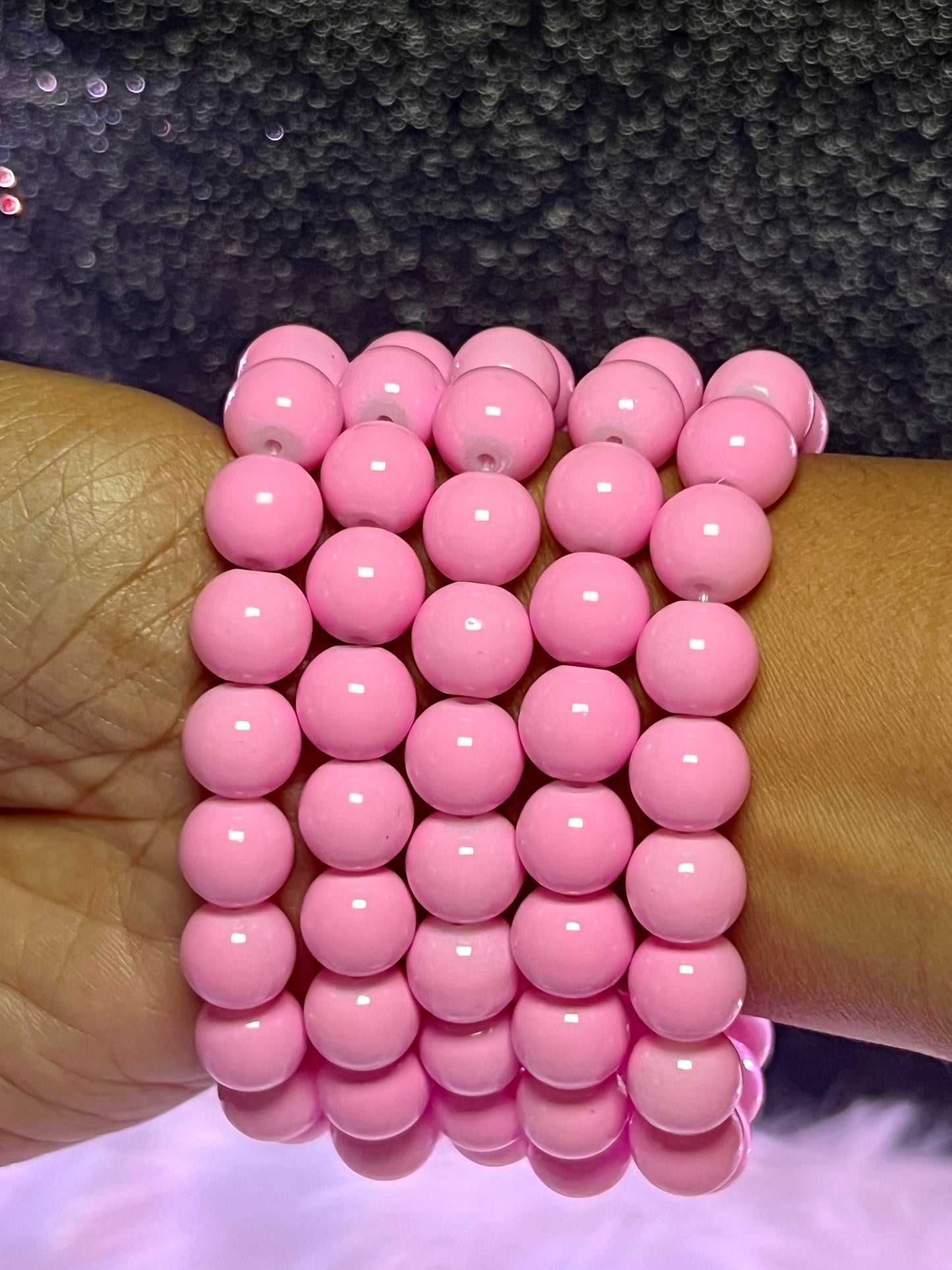 Pulsera de cuentas Barbie (1 pieza)