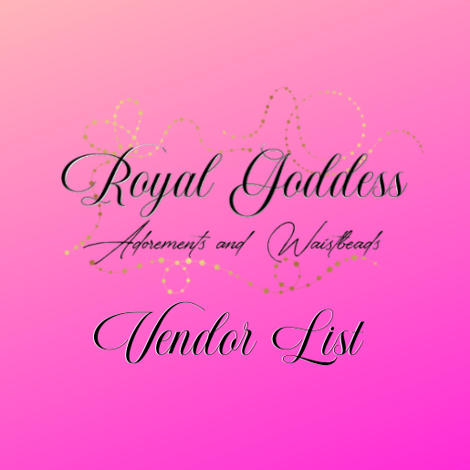 Royal Goddess Vendors List Royal Goddess Adorements   VendorListpicturs 