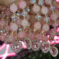 Beaded Bracelets |Princess Cut (Pink)