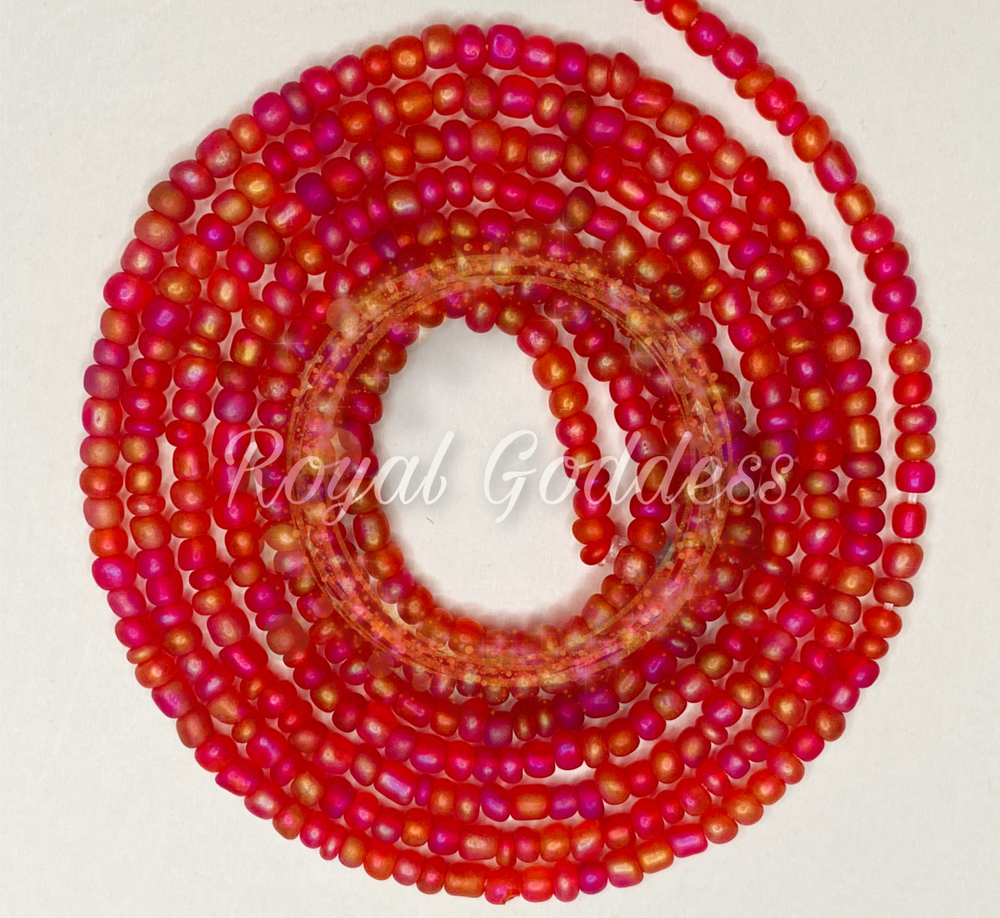 Raspberry Sunset Waistbead (1pc)